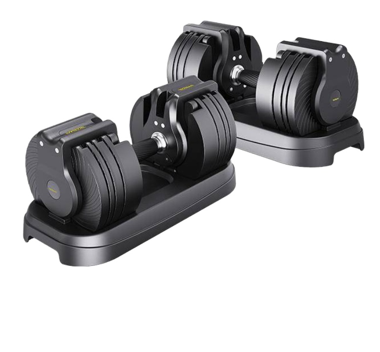 Adjustable Dumbbell Pair 40Kg - Set di manubri pesanti regolabili T0302