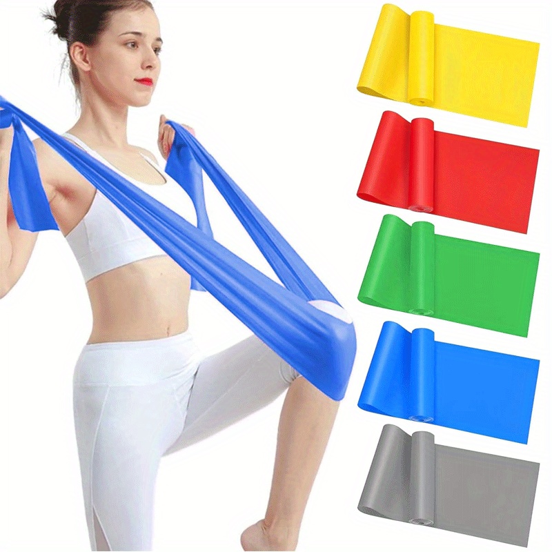 Pilates Bar Kit With Resistance Bands - Confezione da 4 fasce di resistenza