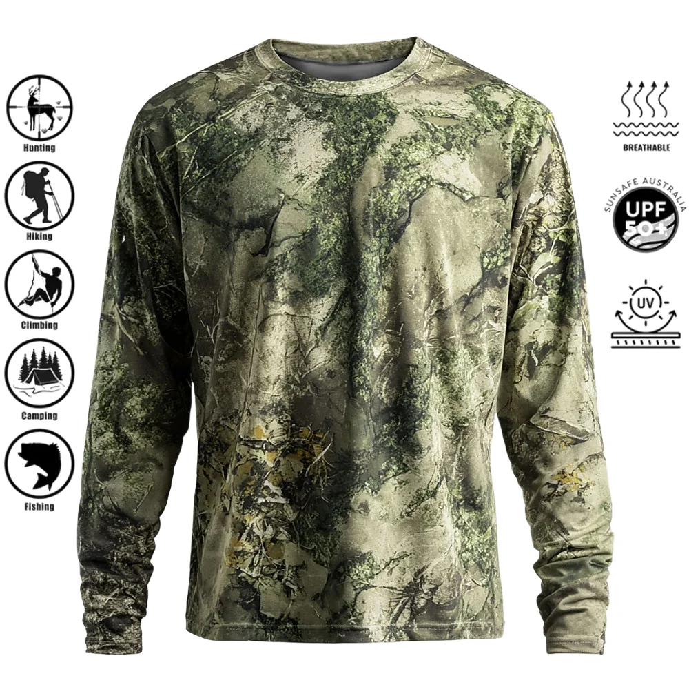 Hiking - T-shirt da uomo a maniche lunghe