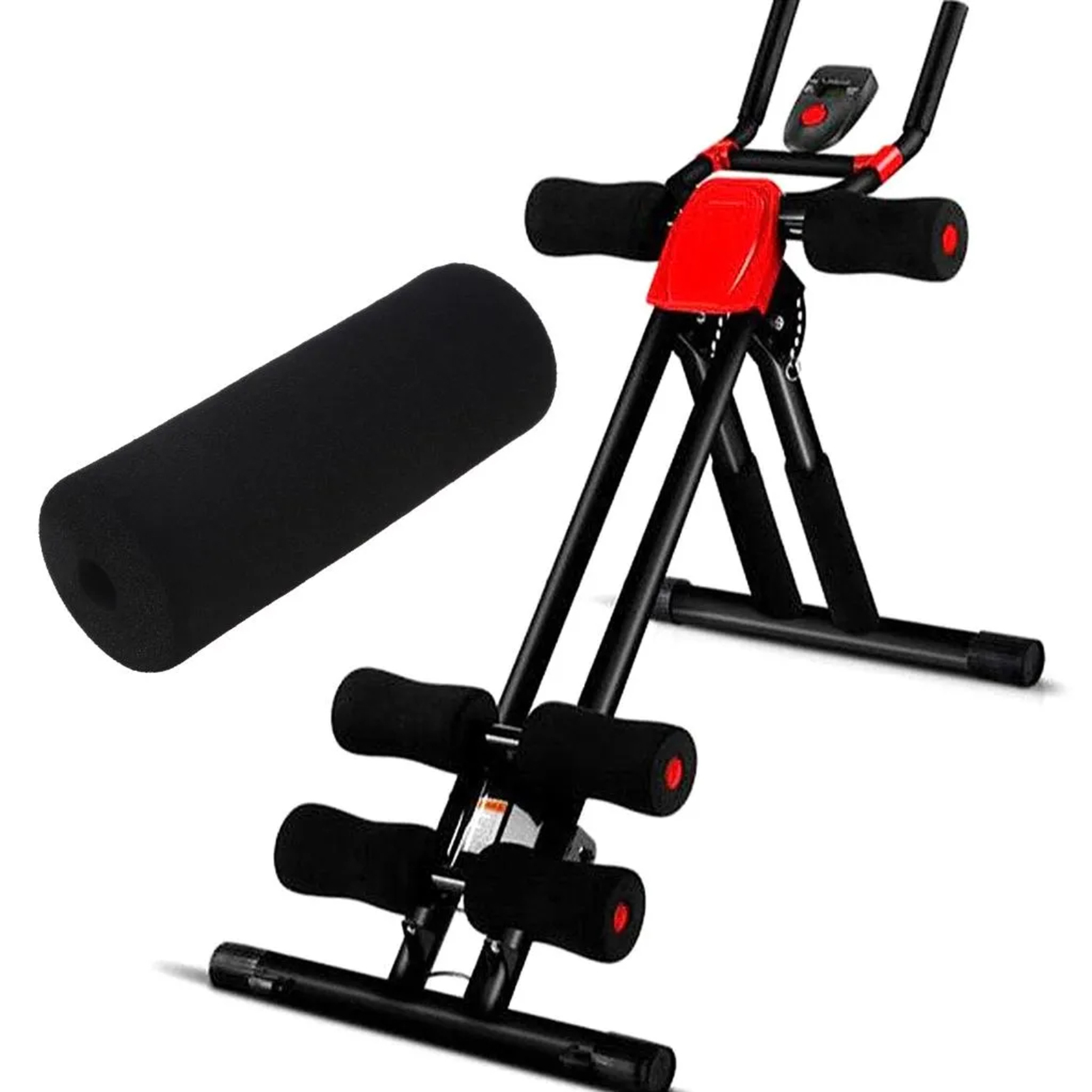 Pilates Bar Kit With Resistance Bands - Schiuma per pressa da banco per