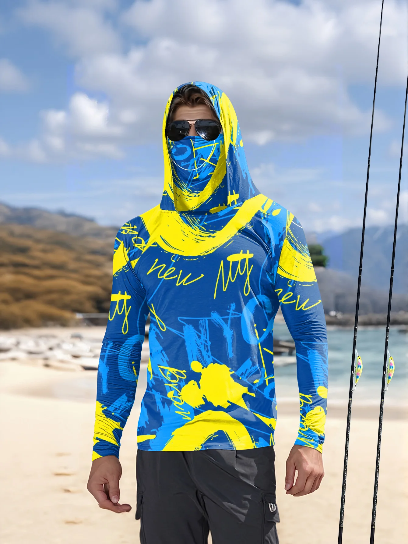 Hiking - Abbigliamento da pesca con cappuccio per
