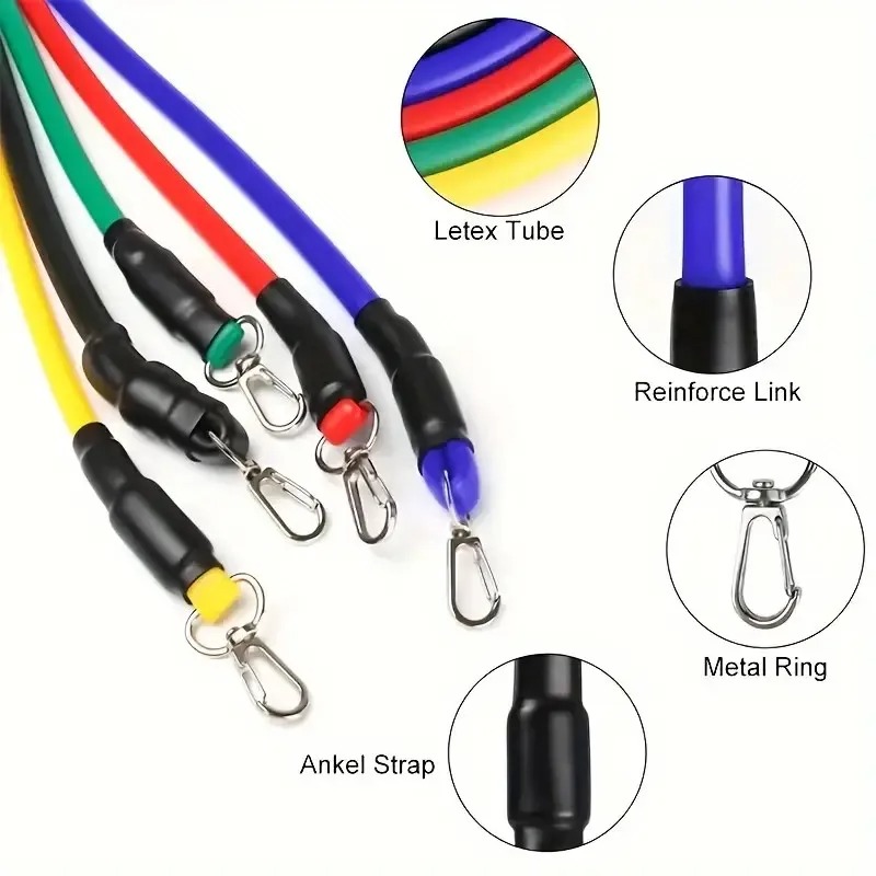 Fasce Elastiche di Resistenza  - Resistance Bands Set With Handles recensione e prezzo