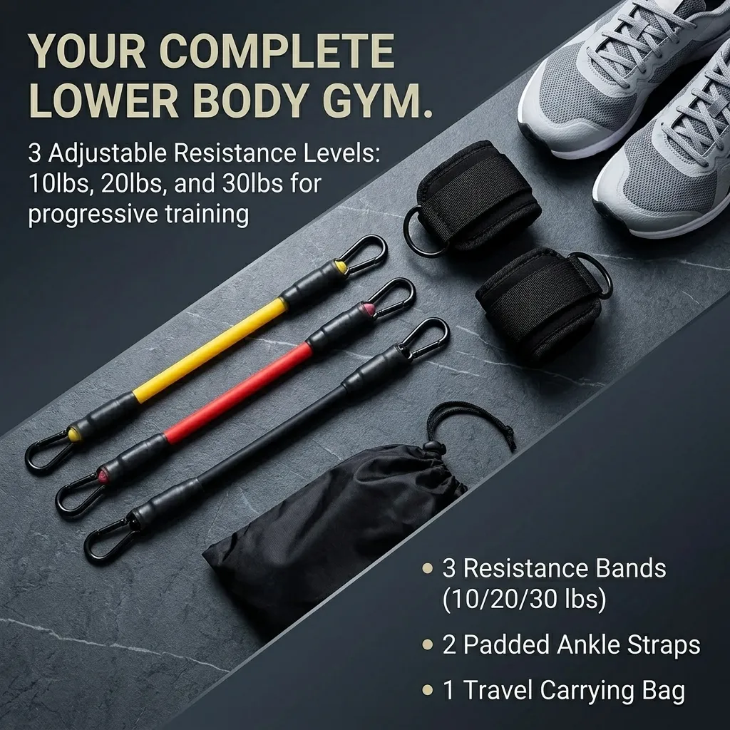 Set di 5 Fasce di Resistenza p - Resistance Bands Set With Handles recensione e prezzo
