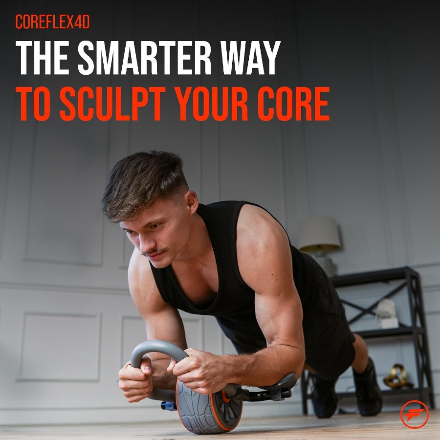 Rullo per addominali CoreFlex4 - Ab Roller Wheel With Elbow Support recensione e prezzo